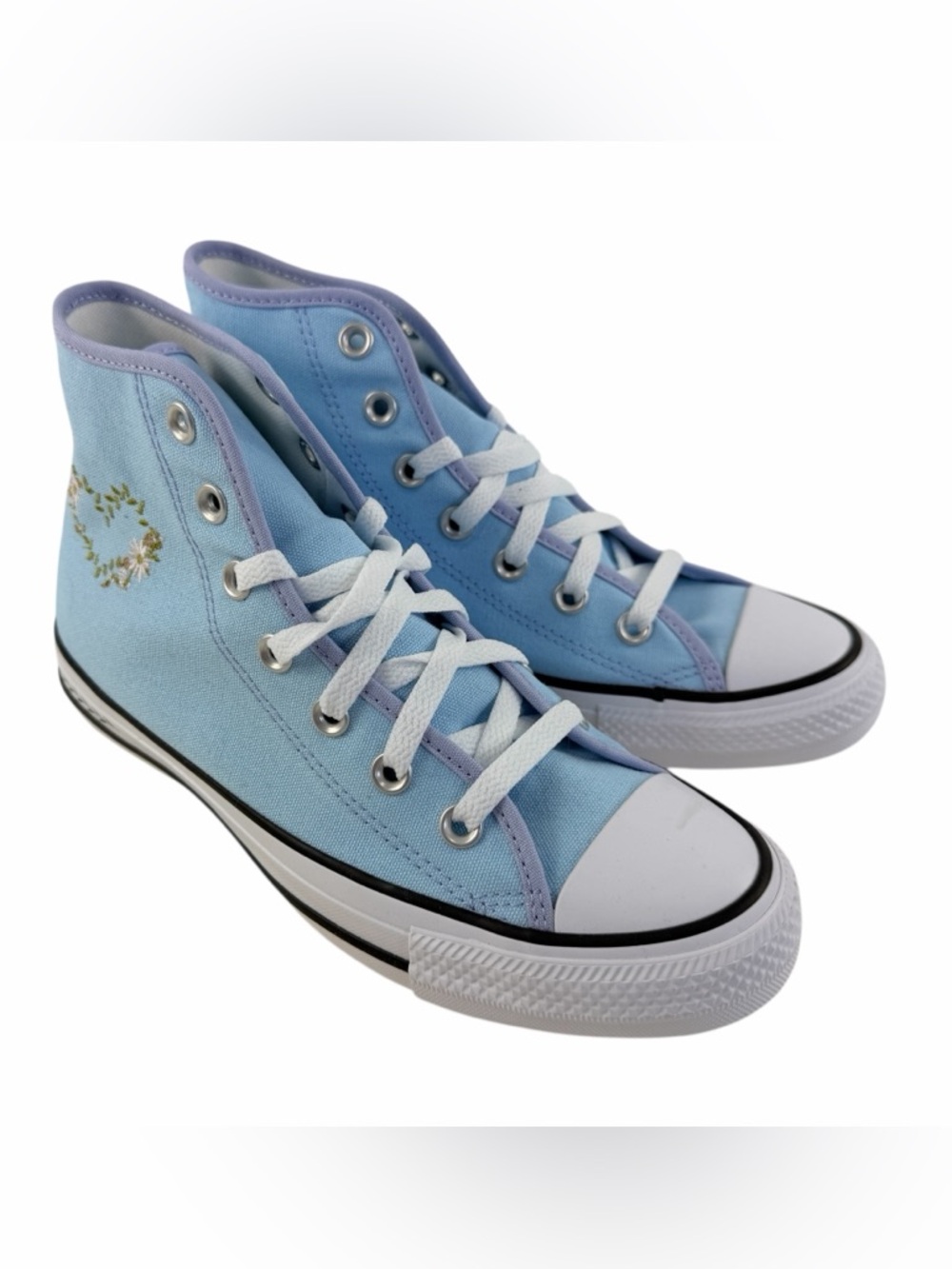 Converse Chuck Taylor All Star Women’s High Top Custom Embroidery Sneakers 7.5